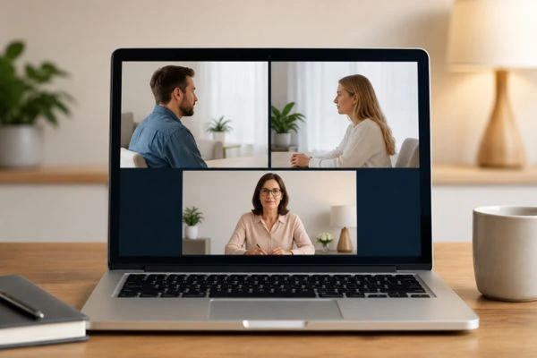 Image of online shuttle mediation Aldershot